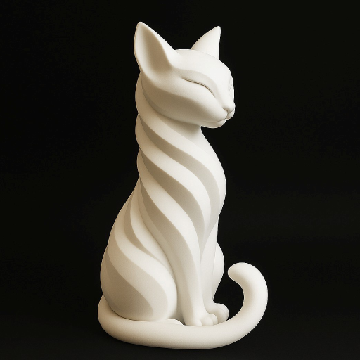 Decorative Cat Sculpture